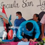 Comunidad La Escoba en Diriomo contará con proyecto de agua potable nicaragua