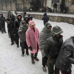 50 fallecidos  por ola de frío en Europa personas