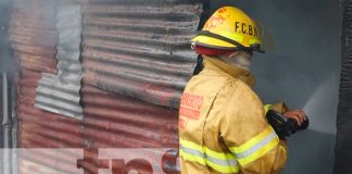 nicaragua, esteli, incendio, barrio Las Joyas,