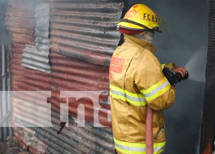 nicaragua, esteli, incendio, barrio Las Joyas,