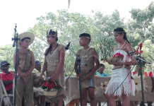Mozonte celebra los 526 años de la Resistencia Indígena con una hermosa feria nicaragua