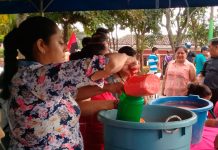 El municipio de Diriá realiza el atol más grande del departamento de Granada