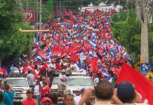 El pueblo de Nicaragua pide reparación y derechos humanos para todos nicaragua