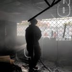 Incendio en el Colegio Experimental México de Managua nicaragua