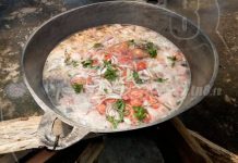 Alcaldía de Diriomo preparó el arroz aguado más grande del departamento de Granada