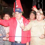 El Gobierno sandinista entrega una calle adoquinada para el progreso en Siuna nicaragua