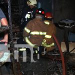Matagalpa: Aparente quema de basura provoca incendio en una vivienda nicaragua