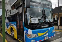 Autobuses que transporten personas a puntos de bloqueos serán sancionados en Costa Rica costarica