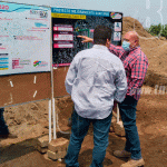 ALMA supervisa ampliación de red sanitaria en barrio de Managua nicaragua