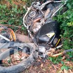 Motociclista grave al estrellarse contra una camioneta en Carazo nicaragua