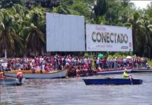 Competencia de botes de remo promueve el turismo en la Isla de Ometepe moyogalpa