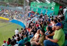Autoridades de Bluefields inaguran nuevos asientos del Estadio Glorias Costeñas nicaragua