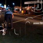 Nandaime: Motociclista y ciclista resultan lesionados tras accidente de tránsito nicaragua