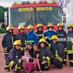 Bomberos Unificados realizaron exhibición de extinción de incendio nicaragua