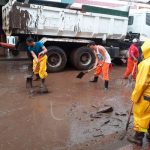 Fuerte lluvia causa caos total en las calles de Matagalpa nicaragua
