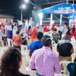 Nandaime: Pastores evangélicos dan la bienvenida al 2021 en la Plaza José Dolores Estrada nicaragua
