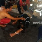 Peatón grave tras ser atropellado por un taxi en el sector del cine Cabrera nicaragua