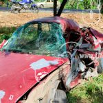 Accidente de tránsito dejó dos personas lesionadas en Juigalpa, Chontales nicaragua