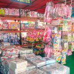 Familias aprovecharon descuentos en feria de nochebuena en el Puerto Salvador Allende nicaragua