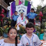 Candidatas a reina de las Patronales de Ocotal participan en colorido desfile de carrozas fiestas patronales