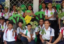 Nueva Guinea: Realizan lanzamiento de la campaña Un Madroño para mi país Nicaragua Mía nicaragua