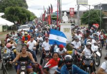caminata "Justicia a victimas del terrorismo"