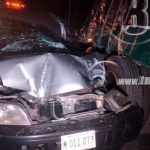 Tipitapa: Camioneta impacta contra la parte trasera de una rastra nicaragua