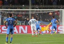 Nicaragua anota gol en partido histórico contra la Argentina de Messi