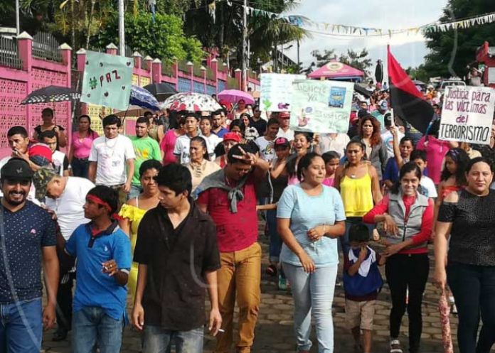 caminata por la paz y justicia