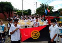 Trece años de restitución de derechos celebra militancia de Tipitapa nicaragua