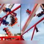 Fatal accidente en parque de China tras caer un columpio gigante video viral