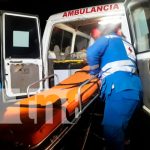 Vendedor ambulante es atropellado por motociclista en estado de ebriedad, en Managua nicaragua