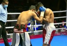 Exitosa velada de Bufalo Boxing en el Polideportivo Alexis Argüello polideportivo