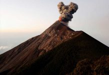 Tres volcanes registran desgasificación en Guatemala guatemala