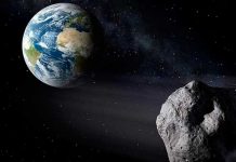 Un gran asteroide posiblemente «rozará» la tierra esta noche asteroide