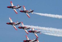Avión de Fuerza Aérea española cae frente a costas de Murcia avion