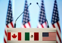 Trump celebra «maravilloso» pacto comercial con Canadá y México presidente donald trump