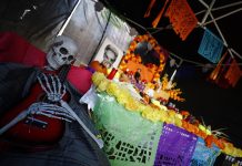 Chavela y Cantinflas llevan la fiesta mexicana de los muertos a Madrid dia de los muertos