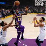 LeBron guía a Lakers en su tercer triunfo en cuatro jornadas nicaragua