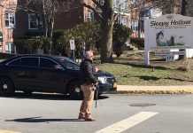 Hallan de compras al asesino de una mujer en Estados Unidos policia de westchester