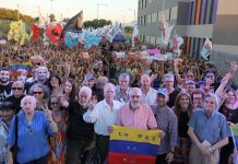 Inauguran plaza en honor a Venezuela en Avellaneda, Argentina plaza republica bolivariana de venezuela