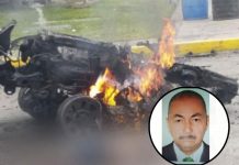 Identifican al autor del atentado contra la Policía de Colombia muertos