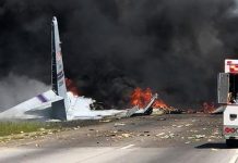 Avión militar se estrella en Georgia guardia nacional aerea de estados unidos
