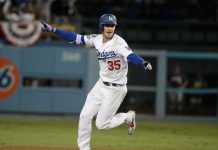 Dodgers ganan a Cerveceros con sencillo de Bellinger en 13er emocionante juego