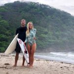 Surfista norteamericana pasó «tiempo épico» en playas de Nicaragua nicaragua