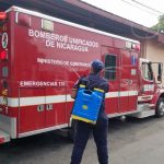 Bomberos toman medidas preventivas ante nuevo coronavirus en Nicaragua bomberos