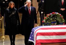 EEUU despide al expresidente George H.W. Bush en el Capitolio estados unidos