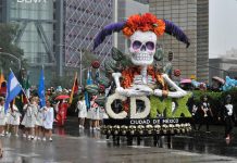 Así se vivió el desfile de Día de Muertos en México mexico