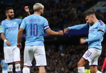 Man City aplasta 5-0 a West Ham en arranque de campaña sterling