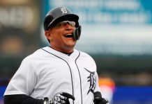 Miguel Cabrera abandona juego por lesión de cadera miguel